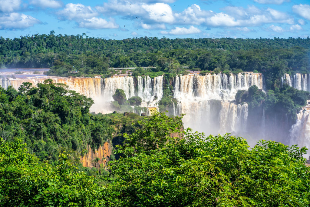 Iguazu Falls in South America